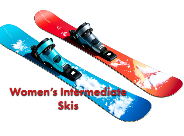 Intermediate Women's Skis